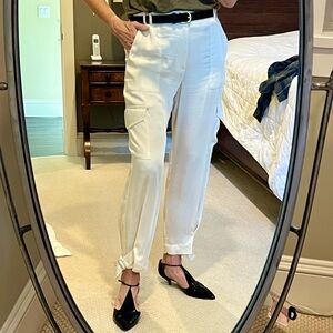 Zara satin cargo pants